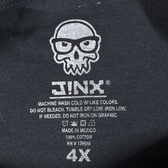 Path of Exile Ascendancy JINX Men’s 4X Black Graphic Gamer T-Shirt NWOT - Picture 3 of 7